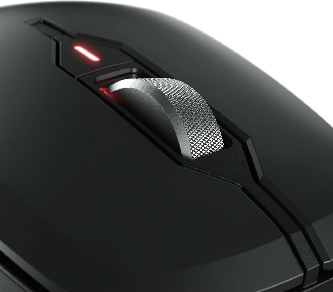 Optični brezžični miš, desna, 4000 DPI, črn/siv Cherry Stream Comfort
