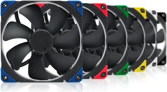 Ventilator za ohišje Noctua NF-A14 PWM chromax.black.swap, 14 cm