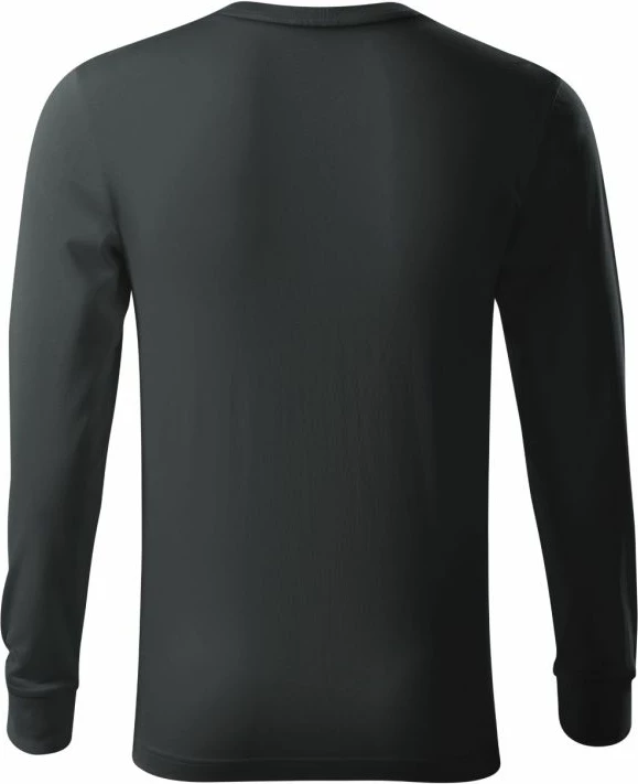 Majica z dolgimi rokavi, Rimeck, moška, temno siva