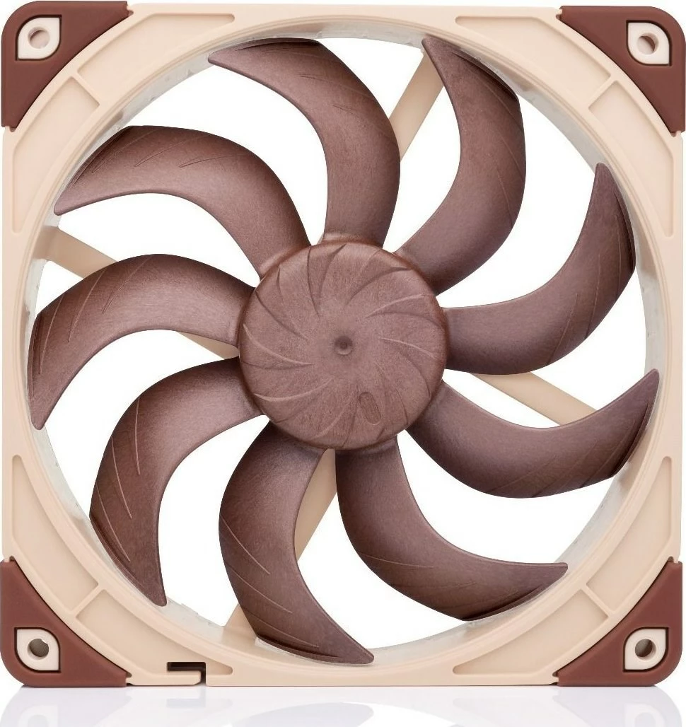 Ventilator za računalnik 140 mm, bronz, set 2 kos Noctua NF-A14x25 G2 PWM Sx2 PP