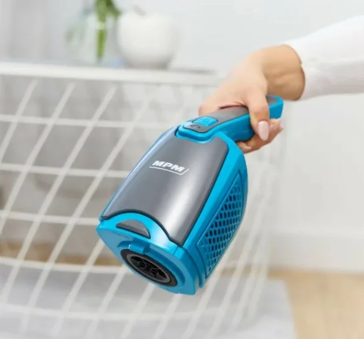 Vertikalni sesalnik brez kabla, MPM MOD-38/N, črno/moder