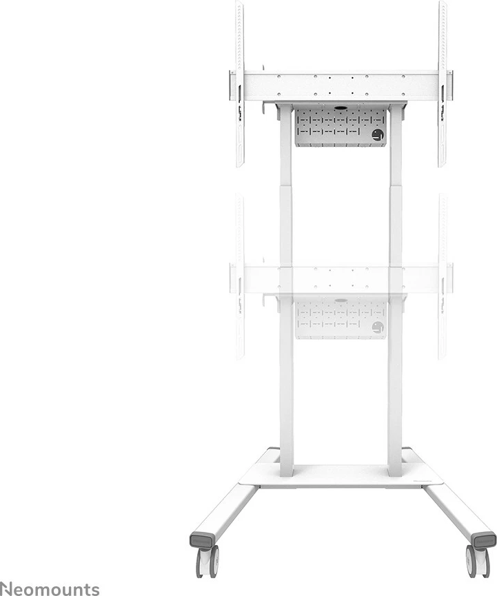 Motorni nosilec za TV Neomounts FL55-875WH1, za zaslone 55-100 in, bel