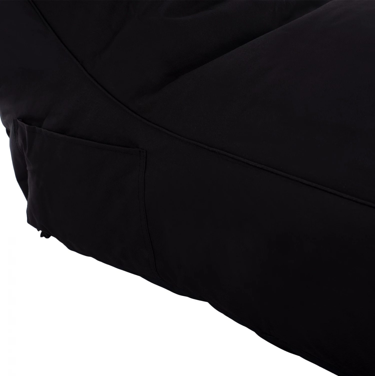 Vodoodporen pouf Bloom FH5111.14, črn, z UV-zaščito, 106x70x61 cm