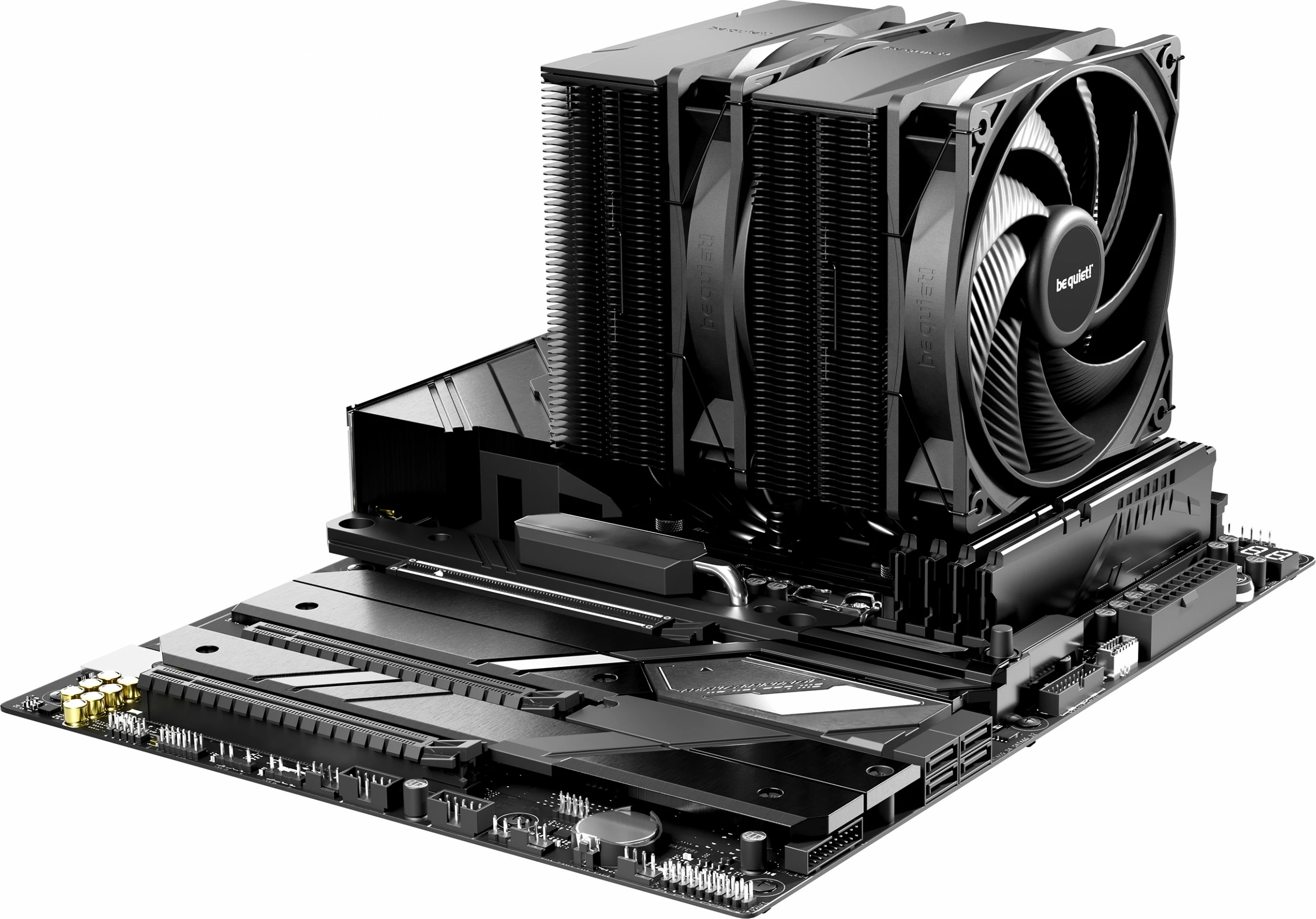 Zračni hladilnik Pure Rock Pro 3, 12 cm, 2000 RPM, črn be quiet!