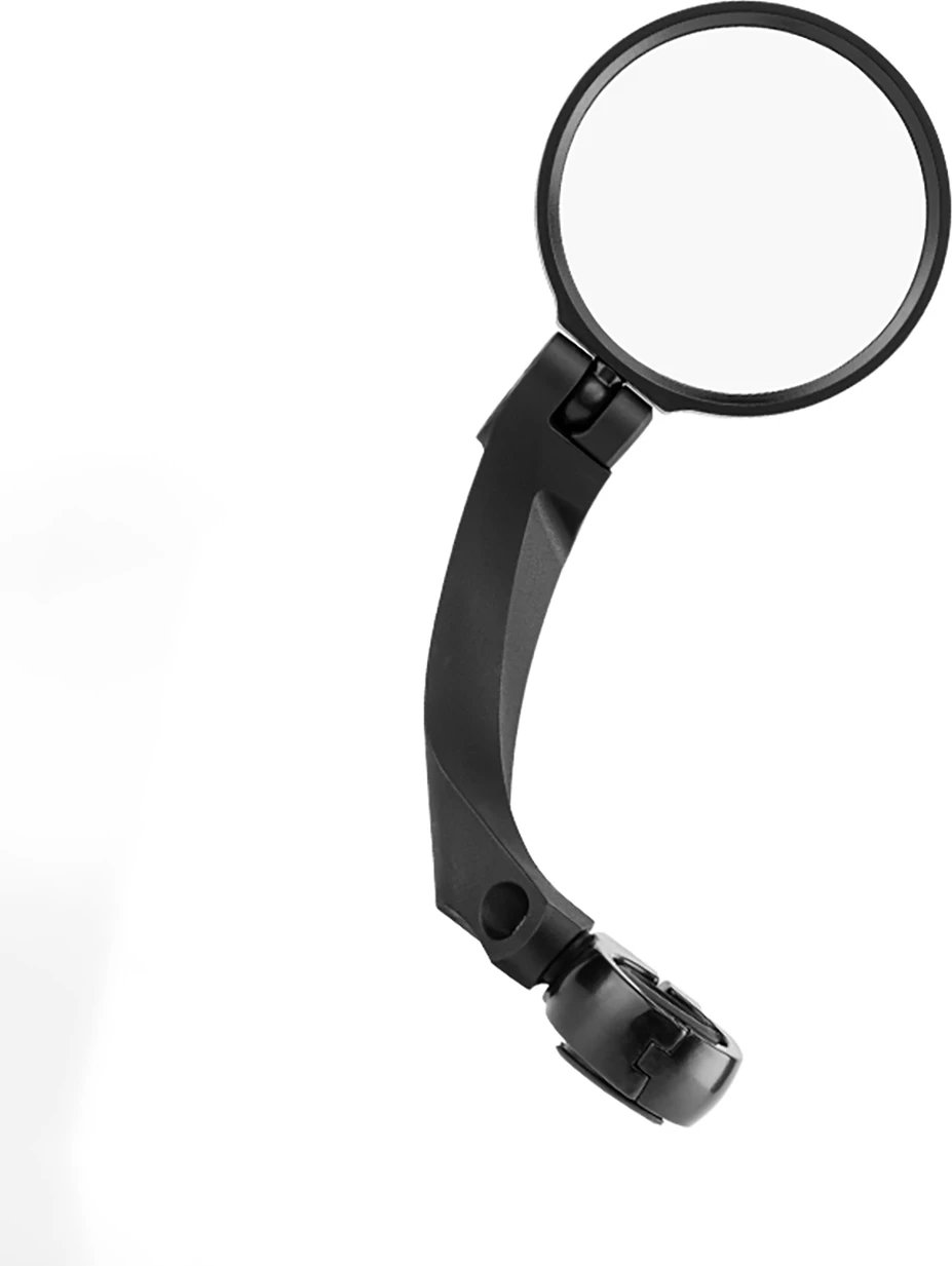 Kolesarsko ogledalo Rockbros 26210001004, za desno krmilo, plastika, črno