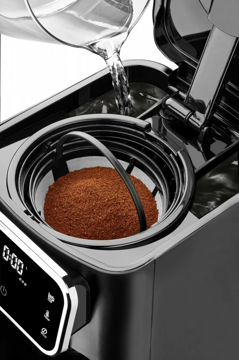 Aparat za kavo pour-over, Amica CD2011 1,8 L 1100 W, črn