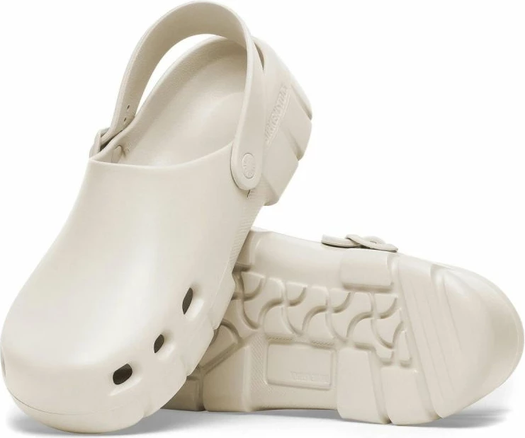 Natikače za ženske, Birkenstock Birki Flow, bele