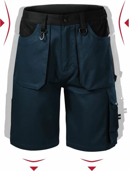 Kratke hlače za moške Rimeck, mornarsko modre