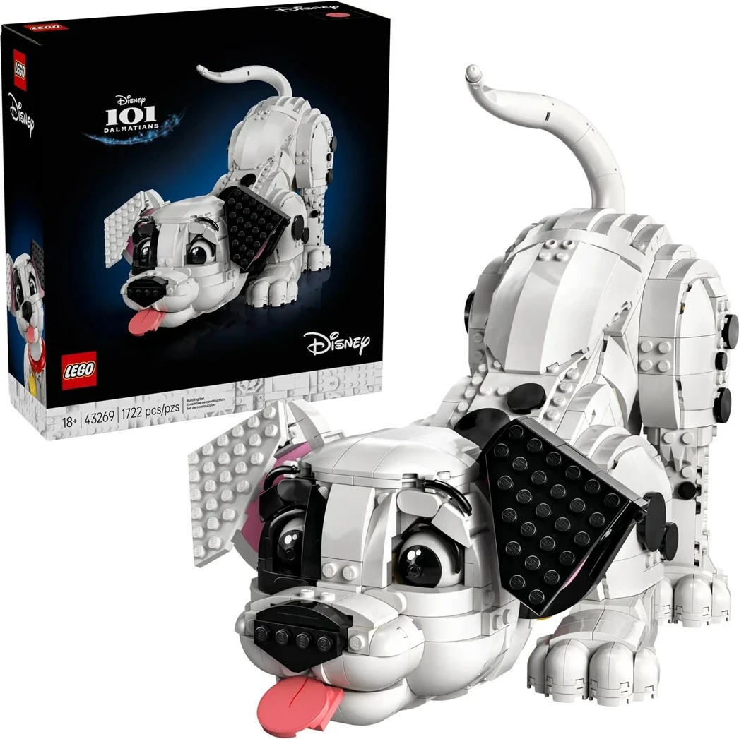 Model dalmatinca iz LEGO Disney 101 Dalmatinci, 43269, za odrasle, 1772 kosi