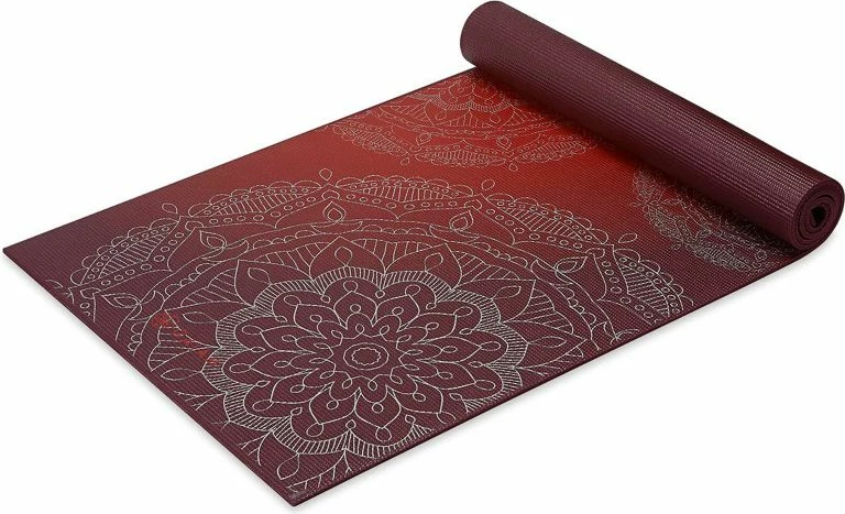 Joga preproga METTALIC SUN 6 mm, Yakimasport, rjava