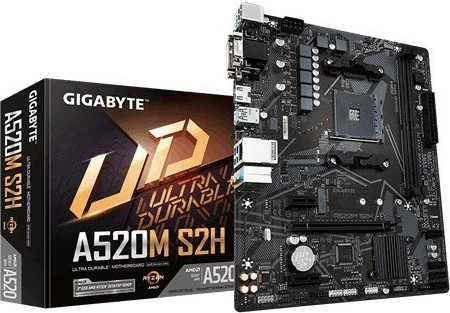 Matična plošča Gigabyte A520M S2H, Socket AM4, micro ATX
