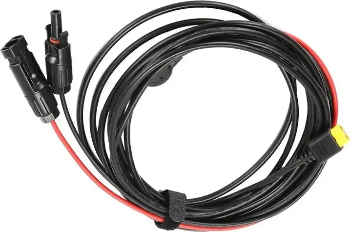 Kabel za sončne panele EcoFlow XT60, 5 m, črn