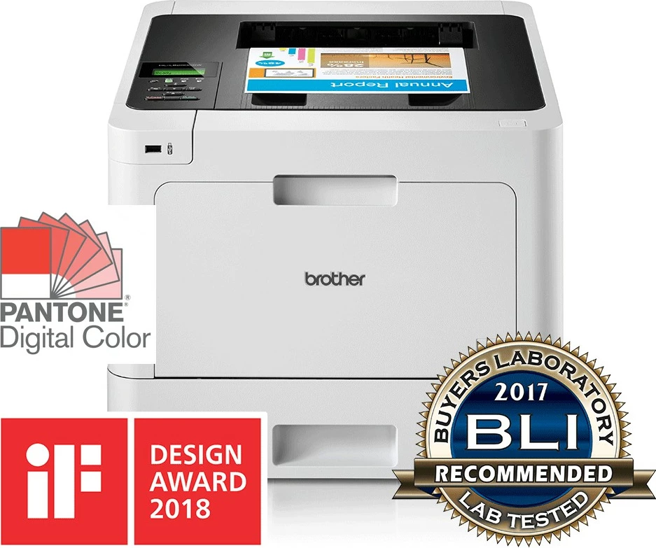 Barvni tiskalnik Brother HL-L8260CDW, Wi‑Fi, LAN, dvostransko tiskanje, LCD