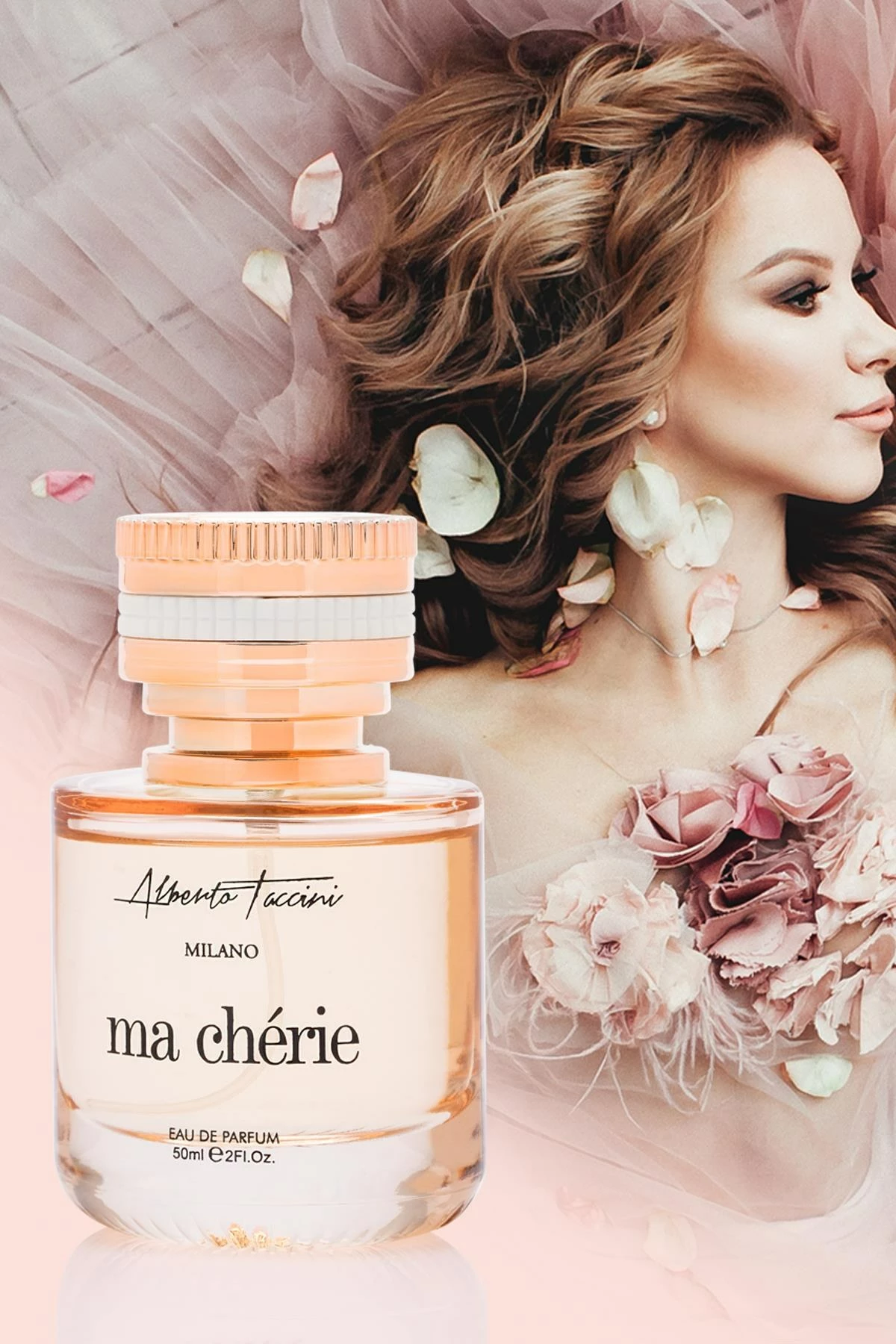 Parfum za ženske Ma Chérie Alberto Taccini, 50 ml, oranžen