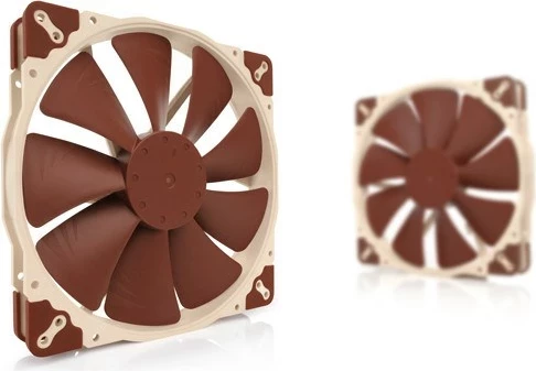 Ventilator za ohišje Noctua NF A20 5V PWM, 20 cm, bež in rdeč