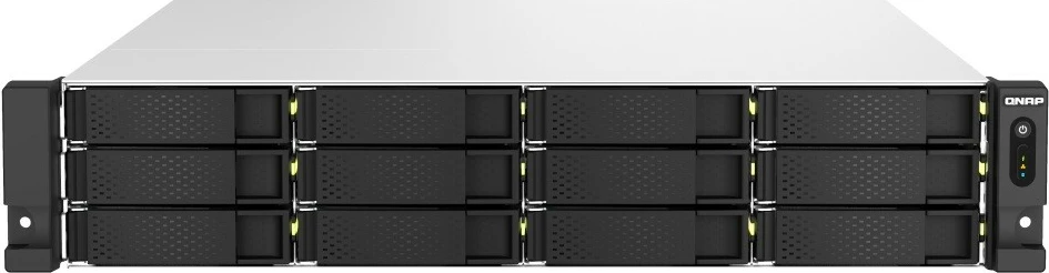 NAS strežnik QNAP TS-h1887XU-RP-E2336-32G, Intel Xeon E-2336, 32 GB RAM, 2U, črn