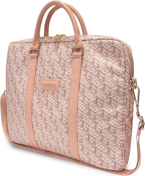 Ovitek za prenosnik Guess GCube Stripes, 16 inč, rožnat