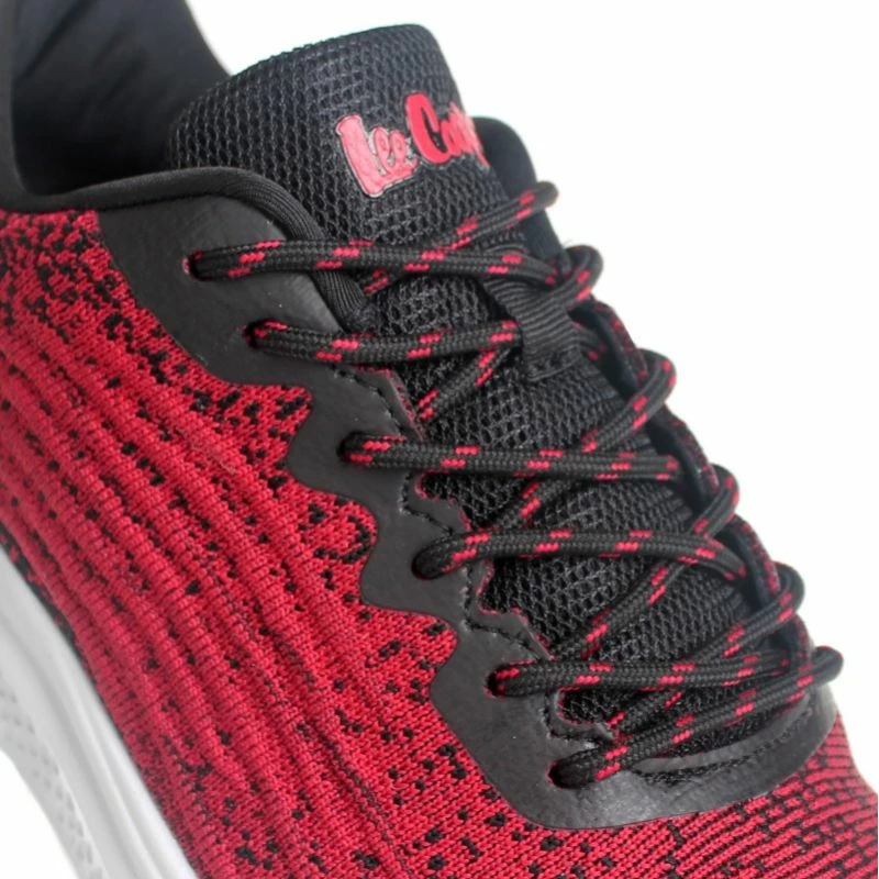 Atletske čevlje za moške Lee Cooper, črno-rdeče