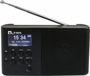 Prenosni radio Eltra ULA DAB+, črn