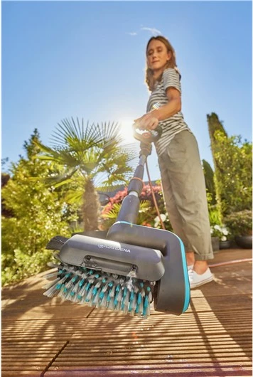 Krtača za čiščenje Gardena 14848-20, zelena in siva