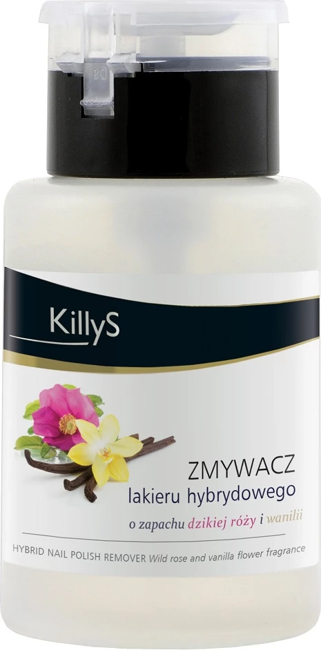 Odstranjevalec laka z aromo divje vrtnice in vanilije KillyS Hybrid Pump 150 ml