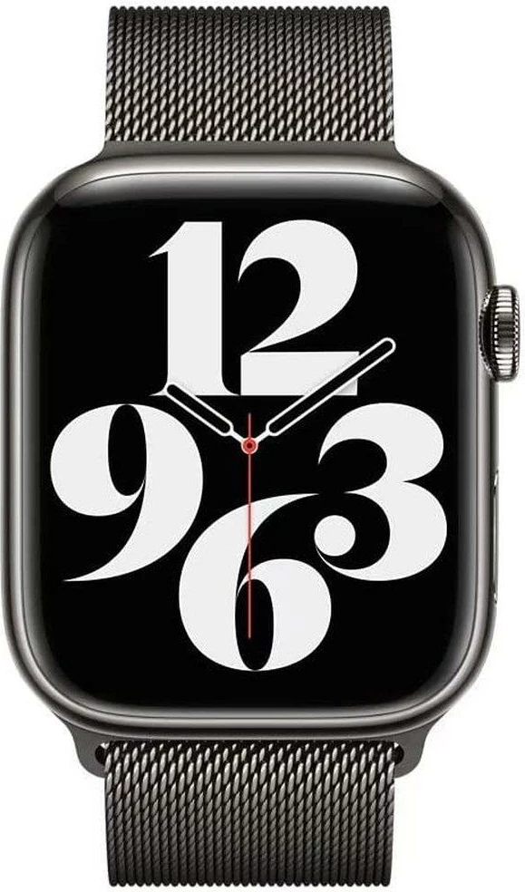 Magnetni pašček iz nerjavečega jekla Hurtel za Apple Watch 7 41mm / 9 45mm / 8 45mm / 7 45mm, mint
