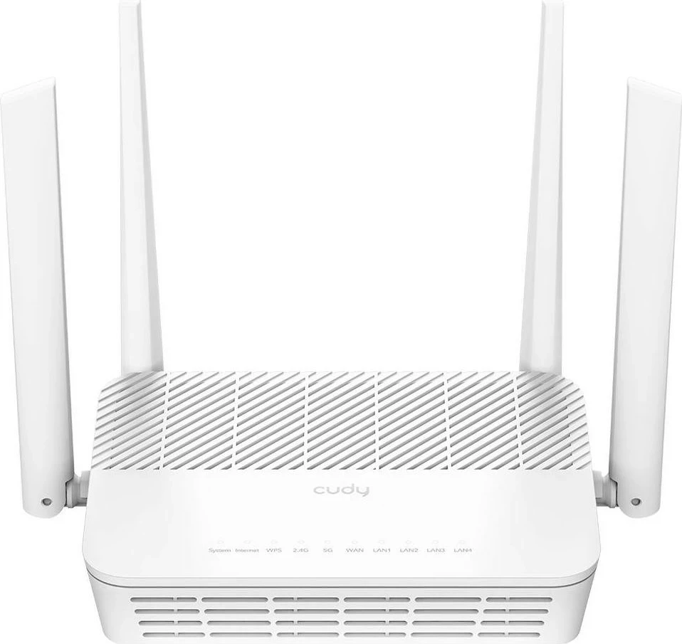 Wi‑Fi 6 usmerjevalnik Cudy WR3000H, bel