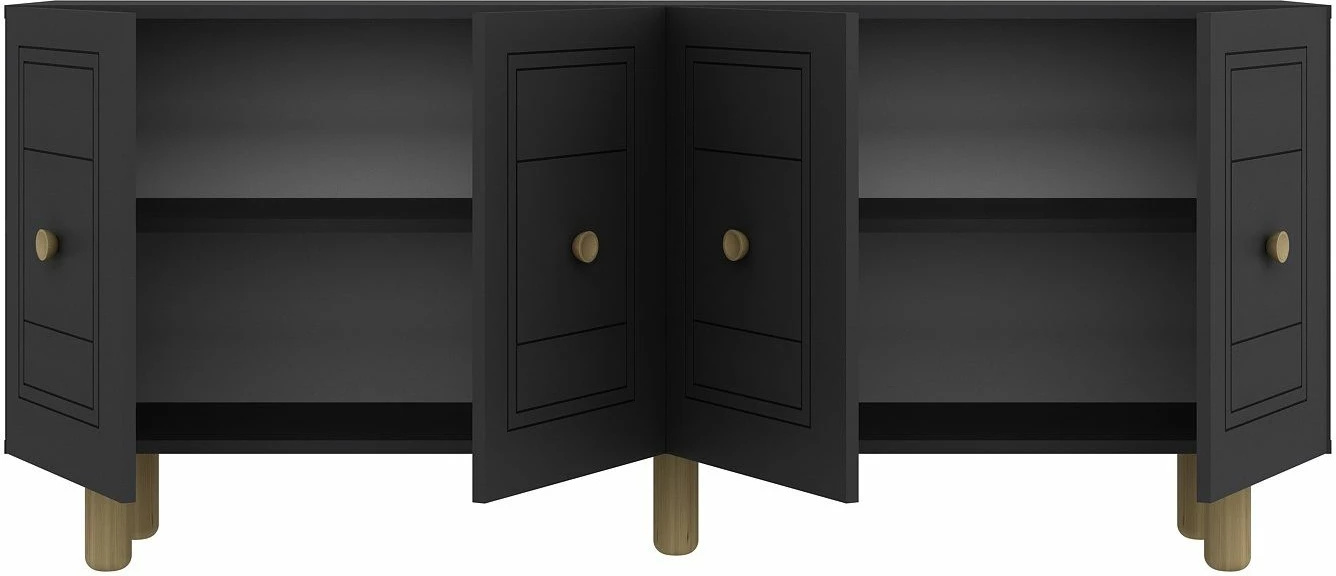 Konzola Dario Bohem, antracit - Skye Decor