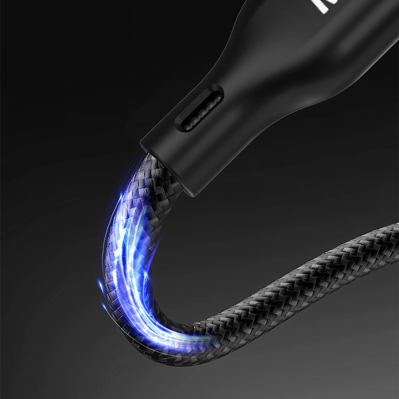 Kabel za polnjenje 2-v-1, 60 W PD, za Apple Watch/USB-C Dudao A12MaxC, črn