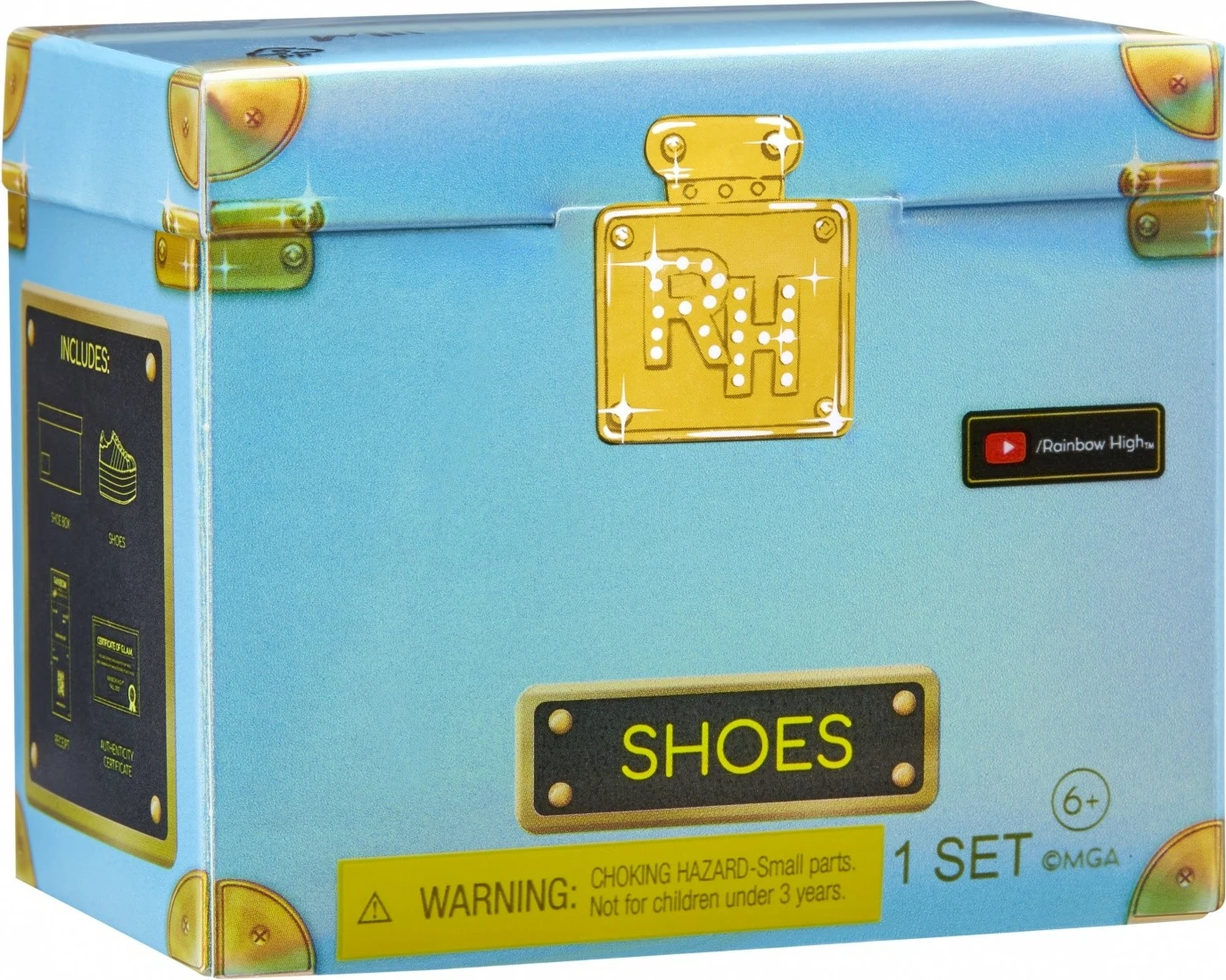 Dodatki za čevlje za punčke Rainbow High, MGA, 1 kos, večbarven