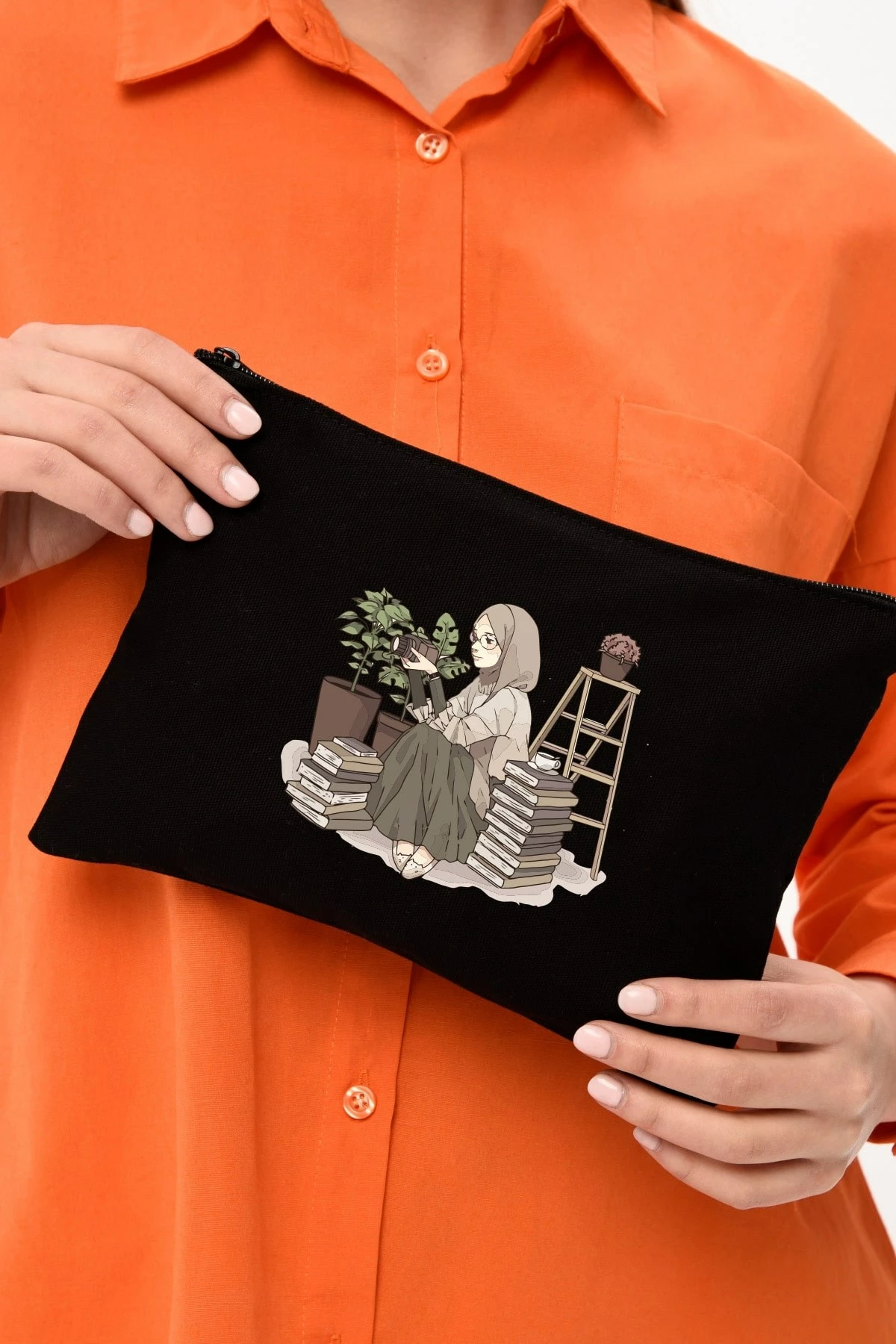 Kozmetična torbica Zoozie Bags, črna, 25 x 18 cm