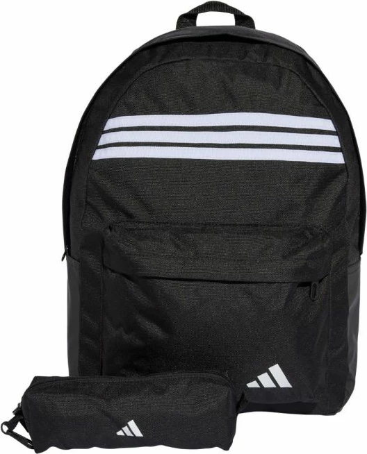 Klasična nahrbtnik 3-Pravokotne črte adidas, unisex, črn