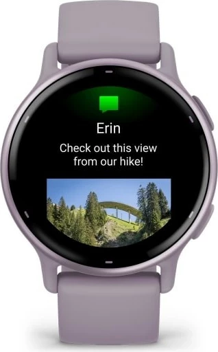 Pametna ura Vivoactive 5, 1,2" AMOLED, GPS, vijolična - Garmin