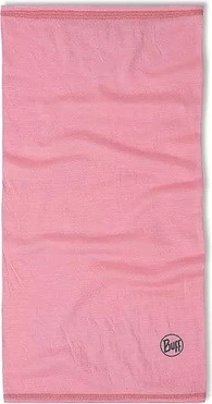 Večfunkcijski otroški šal Merino Lightweight Jr Solid, Buff, roza