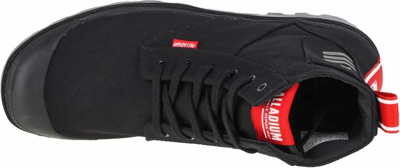 Visoke superge Palladium Pampa Hi Army, črne, unisex
