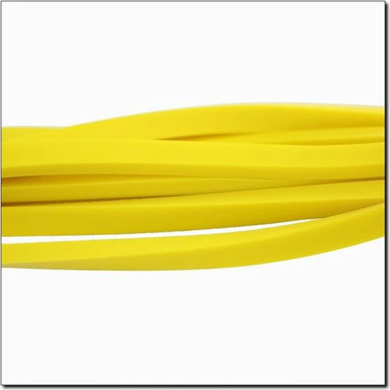 Elastični odporni trak za vadbo HMS GU05, rumene barve