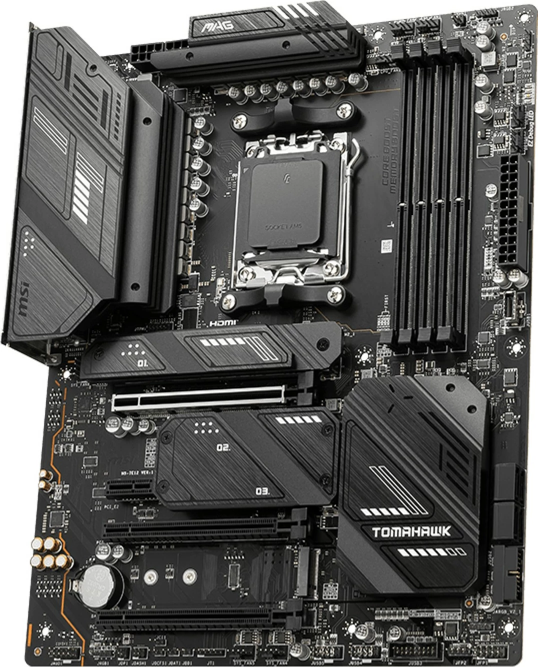 Matična plošča MSI MAG X670E TOMAHAWK WIFI, AMD, Socket AM5, DDR5-SDRAM, 128 GB
