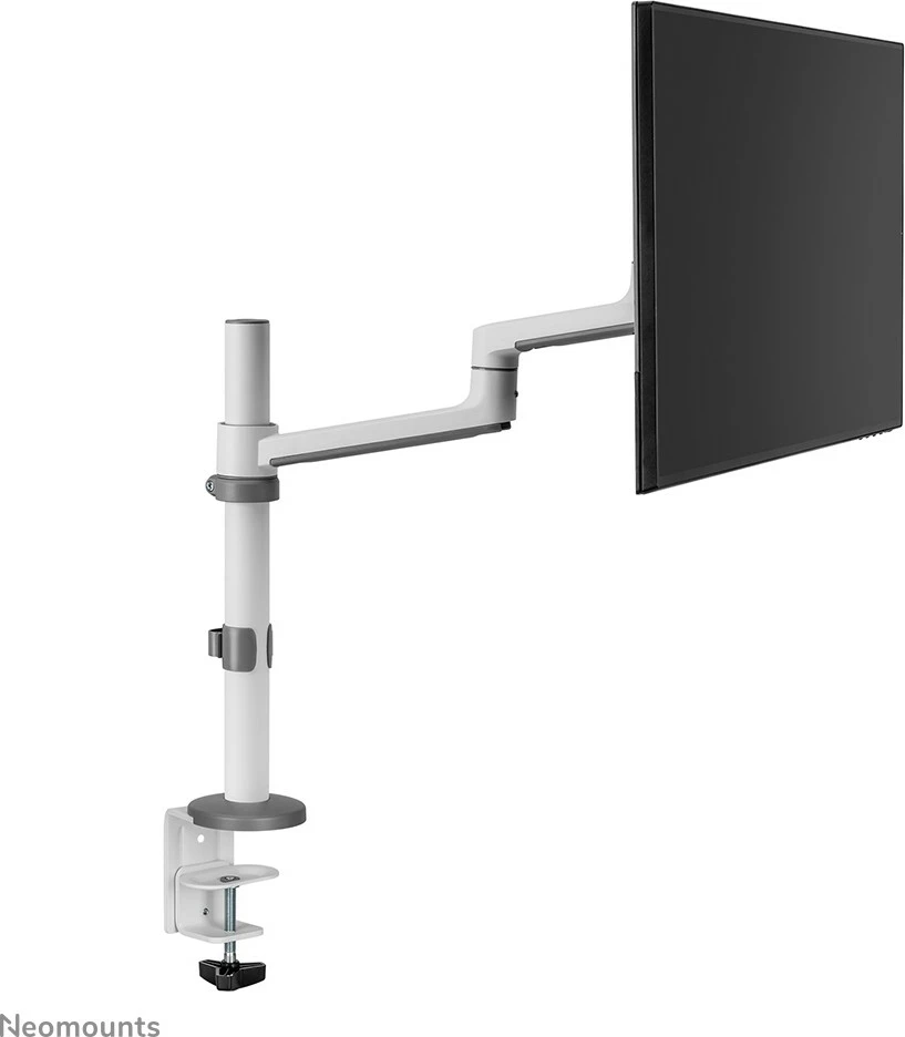 Nosilec za monitor 17–27", nosilnost 8 kg, VESA 100x100, bel — Neomounts DS60-425WH1