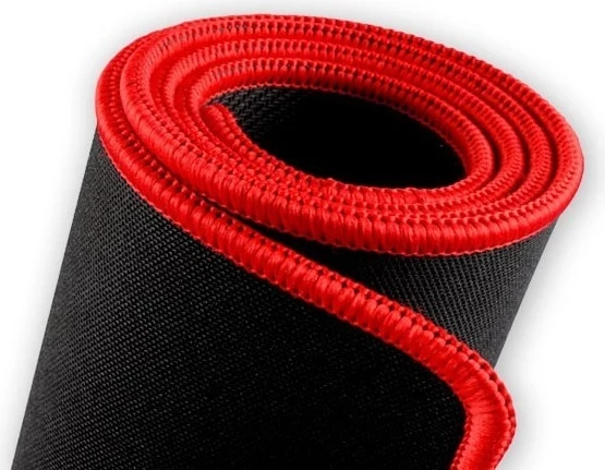 Podloga za miško Savio Turbo Dynamic XL, črno-rdeča