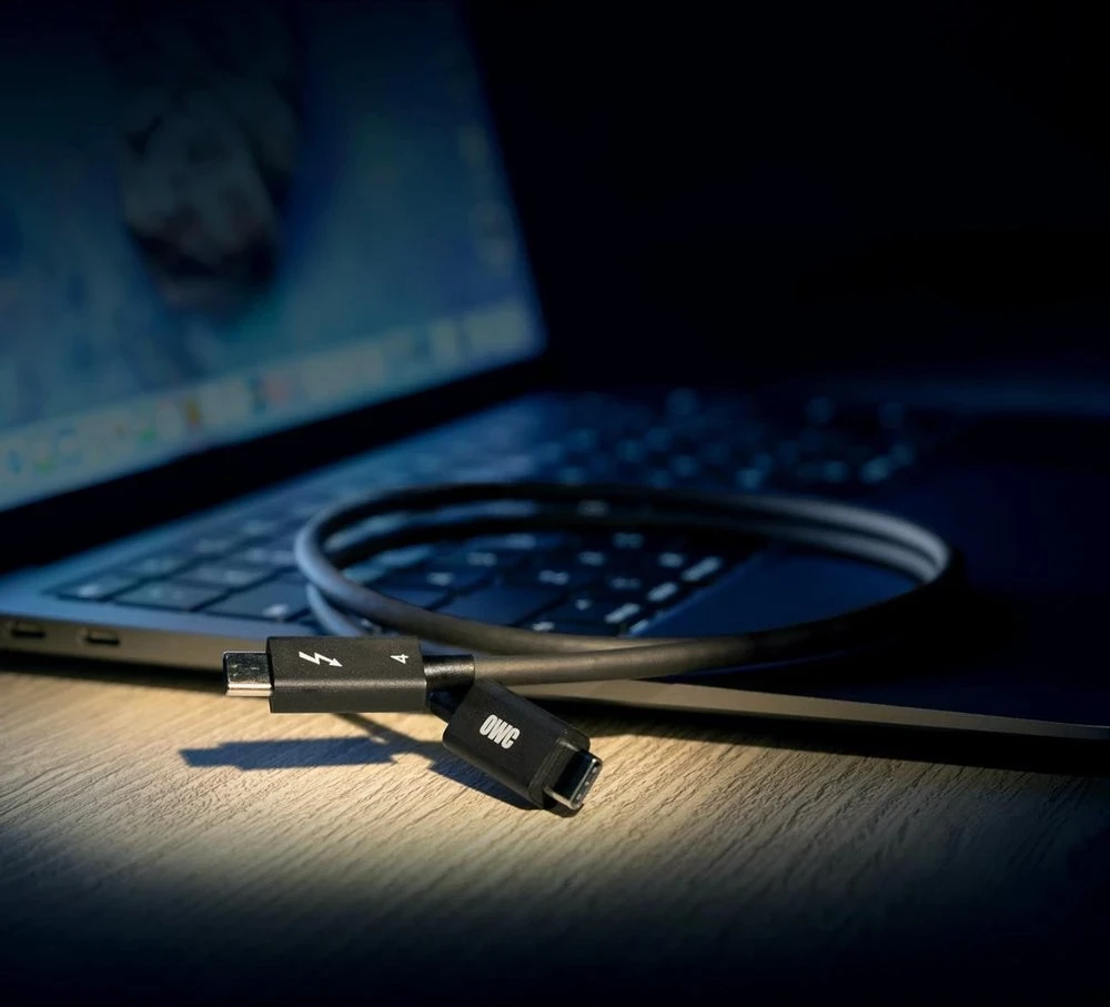 Kabel Thunderbolt 5, 1,0 m, črn, OWC