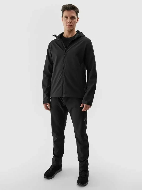 Softshell jakna 4F, črna