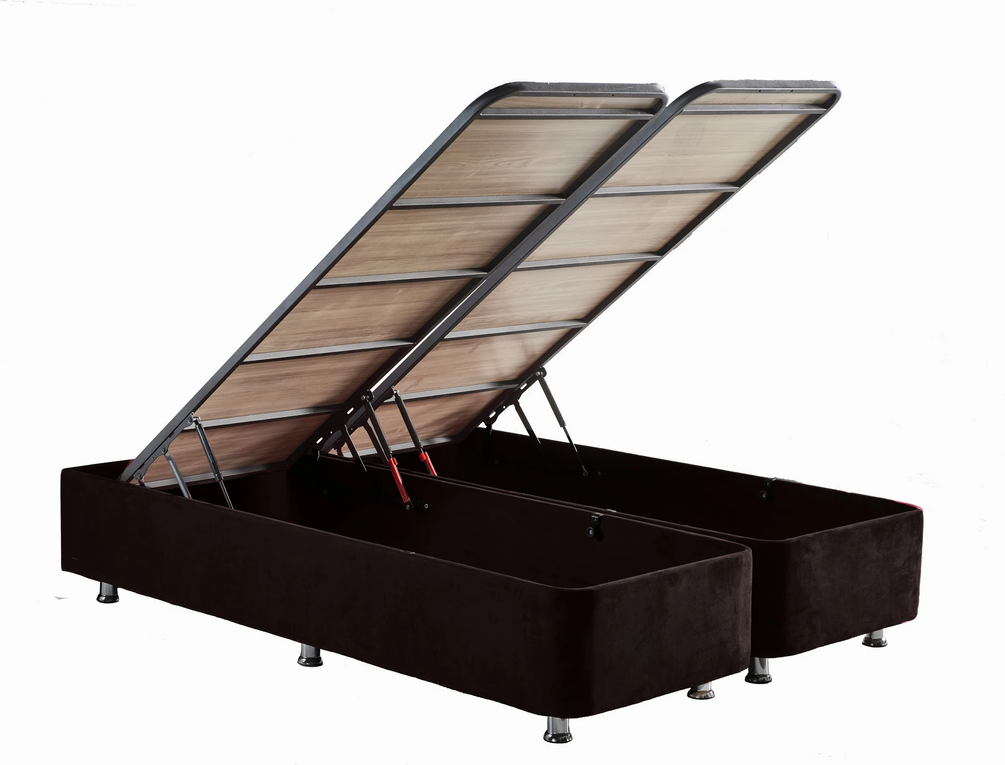 Posteljna podlaga Skye Decor Ela Double, črna, 140 x 190