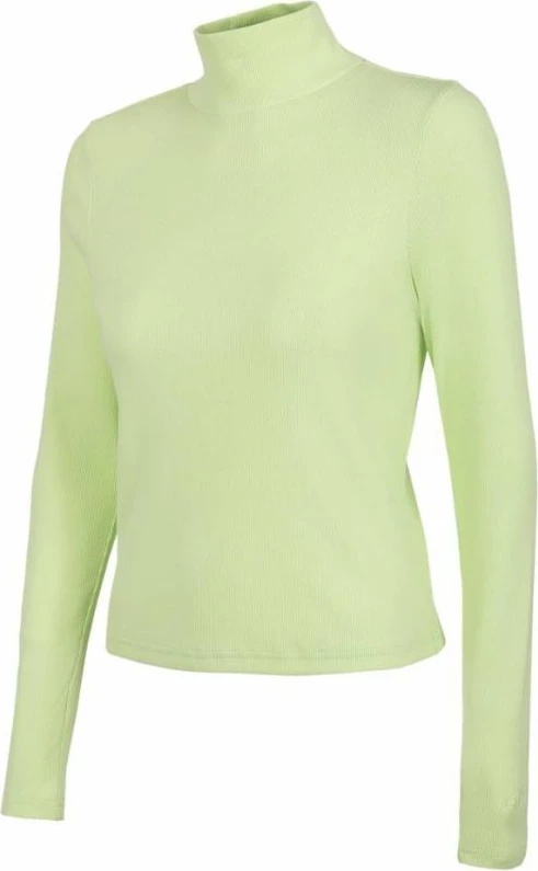 Bluza z dolgimi rokavi, 4F H4L22 TSDL011 72S, zelena
