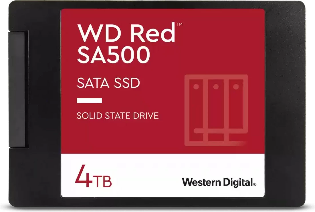 SSD za NAS Western Digital Red WDS400T2R0A, 4 TB, 2,5", 560 MB/s