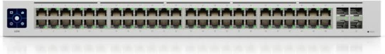 Preklopnik, Ubiquiti UniFi USW-48, upravljan, L2, Gigabit Ethernet, srebrn