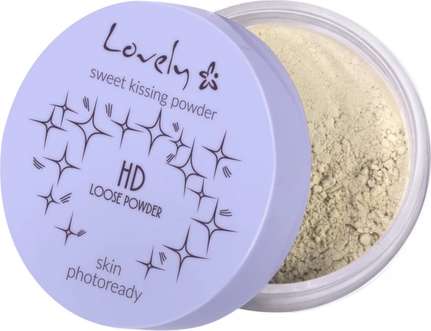 Prosojen mineralen puder Lovely HD Loose Powder, 5,5 g