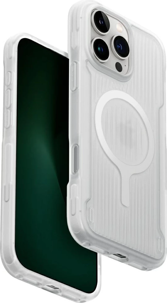 Zaščitni ovitek z MagClick polnjenjem UNIQ Combat Active za iPhone 16 Pro Max, bel