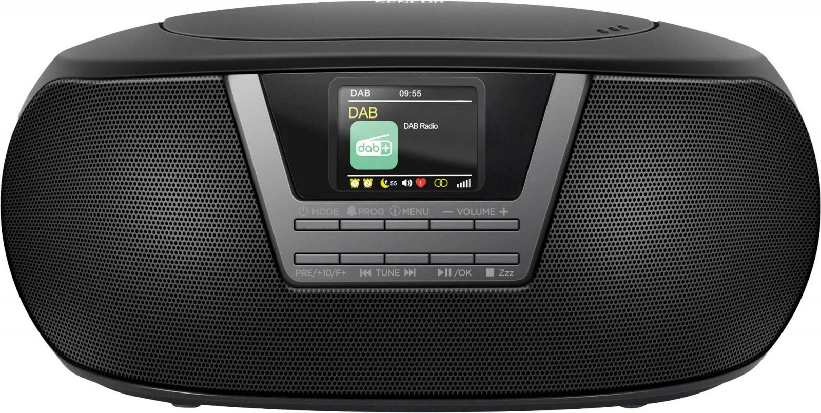 Radio boombox Sencor SPT 6200DB, CD/MP3/USB/FM/DAB+, Bluetooth, črn