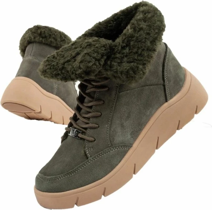 Čizme za ženske Scholl, zelene