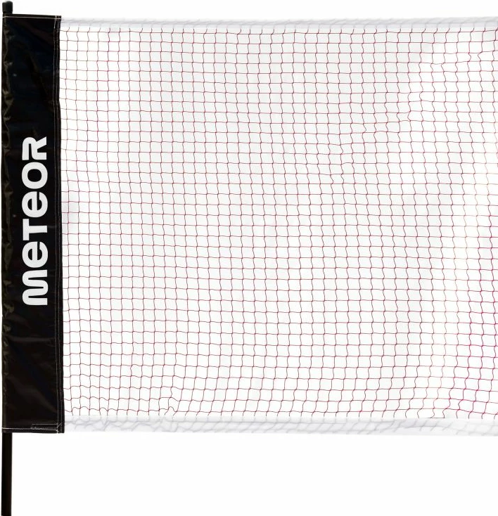 Prenosna mreža za badminton, Meteor, unisex, rdeča